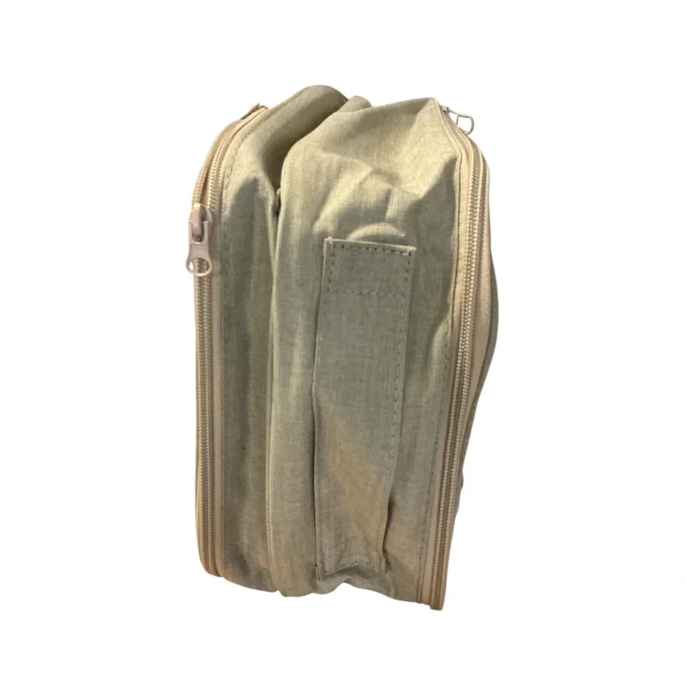 Vionic Tan‎ Travel shoes bag 12x9